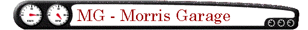 MG - Morris Garage